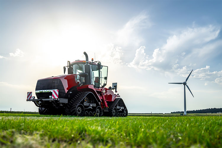 Tractor and Windmill